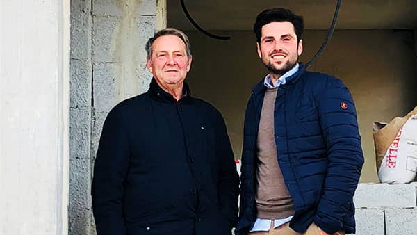 Pellegrino Costruzioni, impresa Edile, foto padre e figlio - Marsala (TP)